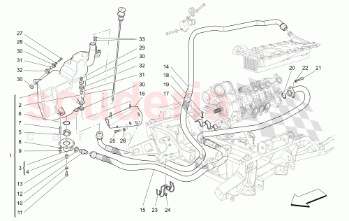 Part Diagram for Maserati 205036