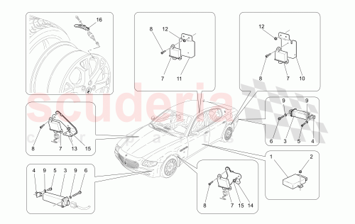 Part Diagram for Maserati 237966