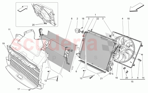 Part Diagram for Maserati 670003405