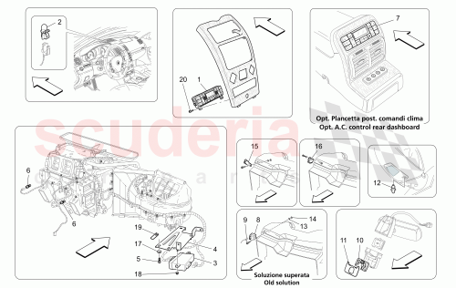 Part Diagram for Maserati 83722100