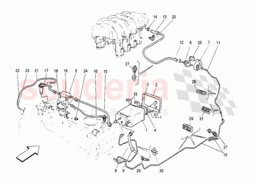 Part Diagram for Maserati 199849