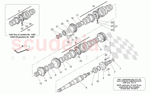 Part Diagram for Maserati 185166