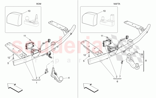 Part Diagram for Maserati 670036474
