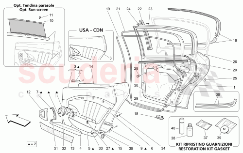 Part Diagram for Maserati 986531608