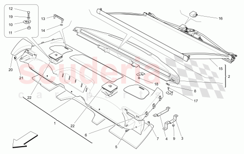 Part Diagram for Maserati 670049304