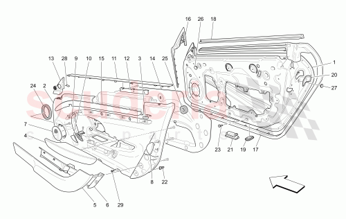 Part Diagram for Maserati 986824900