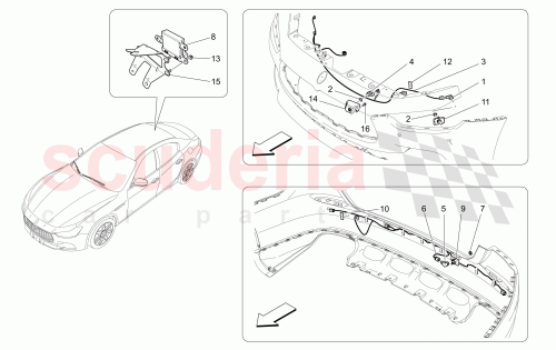 Part Diagram for Maserati 670035832