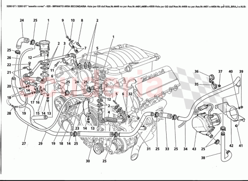 Part Diagram for Maserati 14305021