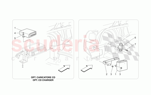 Part Diagram for Maserati 223032