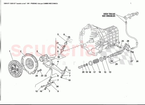 Part Diagram for Maserati 384600110