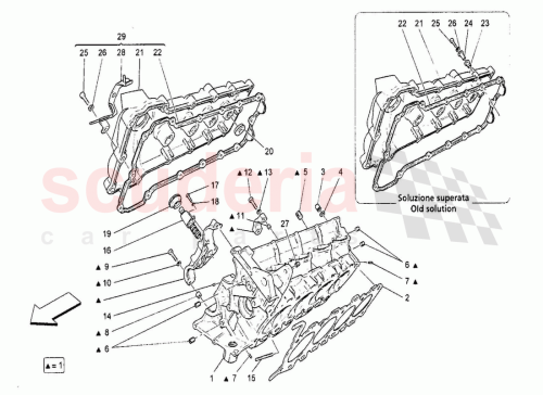 Part Diagram for Maserati 13525970