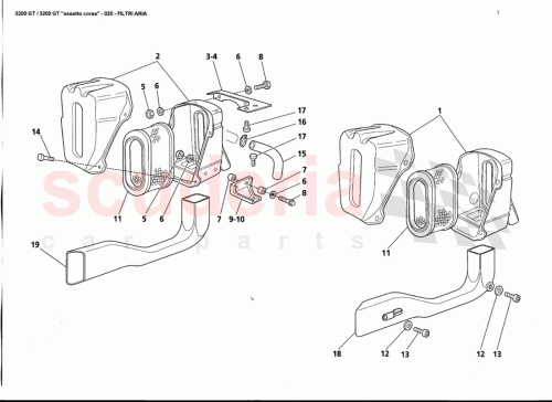 Part Diagram for Maserati 382401053