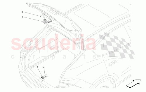 Part Diagram for Maserati 670039575