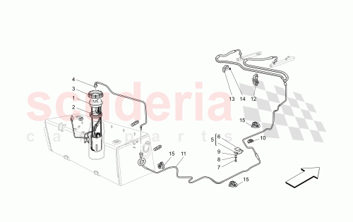 Part Diagram for Maserati 214369