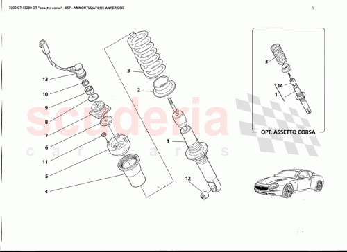 Part Diagram for Maserati 103264