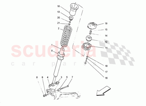 Part Diagram for Maserati 235219