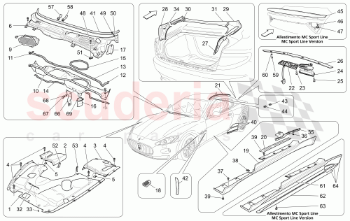 Part Diagram for Maserati 82415900