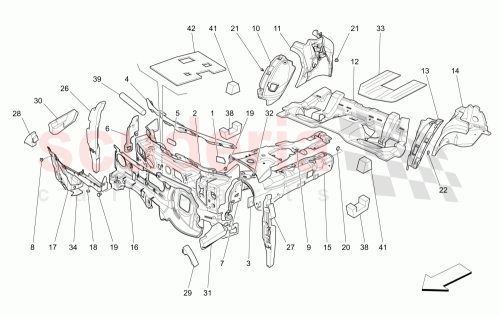 Part Diagram for Maserati 670030941