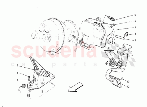 Part Diagram for Maserati 11064474
