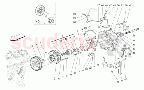 Part Diagram for Maserati 198389