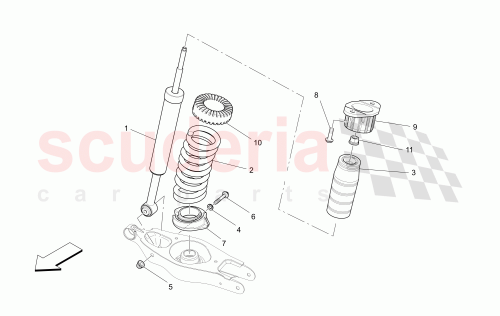 Part Diagram for Maserati 670303724