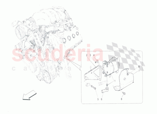 Part Diagram for Maserati 226222