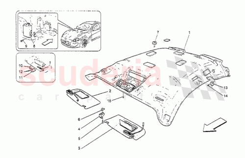 Part Diagram for Maserati 13272377