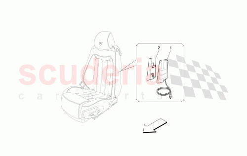 Part Diagram for Maserati 82446000