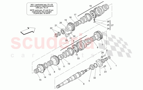 Part Diagram for Maserati 219691