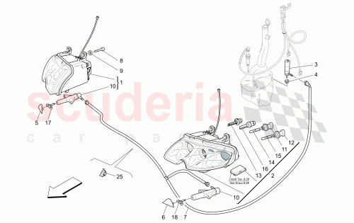 Part Diagram for Maserati 190846