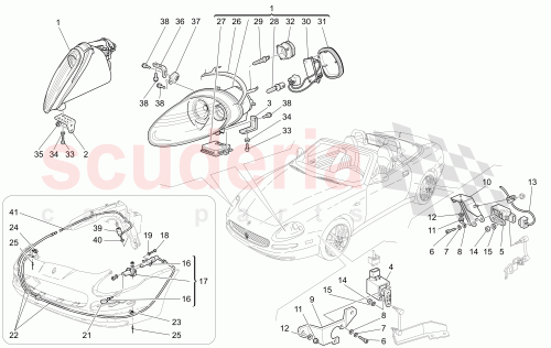Part Diagram for Maserati 184923002