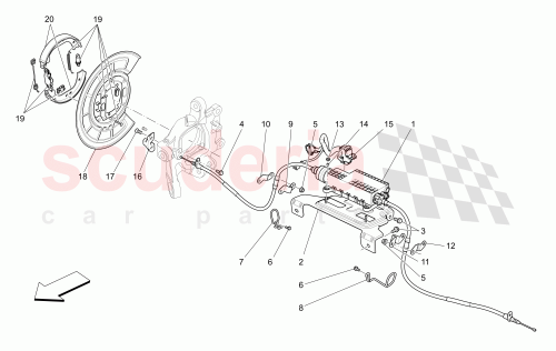 Part Diagram for Maserati 670003635