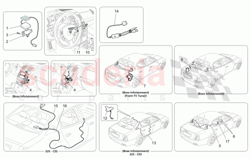 Part Diagram for Maserati 250743
