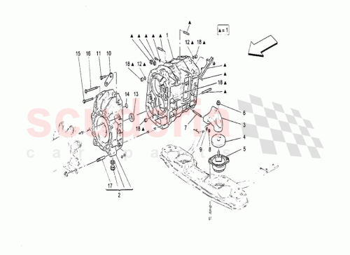 Part Diagram for Maserati 192828