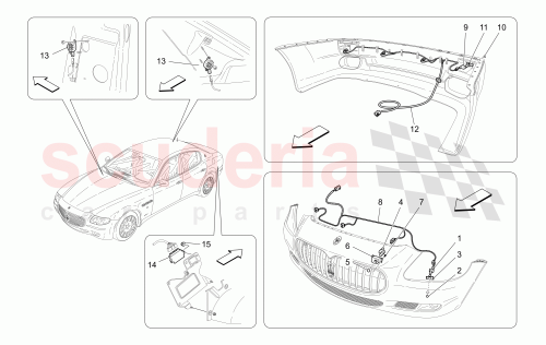Part Diagram for Maserati 80371800