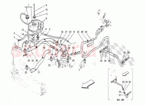 Part Diagram for Maserati 237594