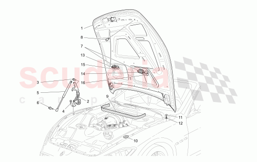 Part Diagram for Maserati 83570000