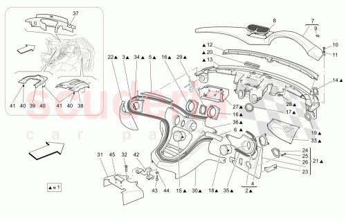 Part Diagram for Maserati 984584219