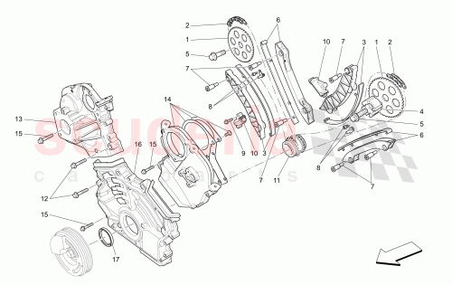 Part Diagram for Maserati 46328687