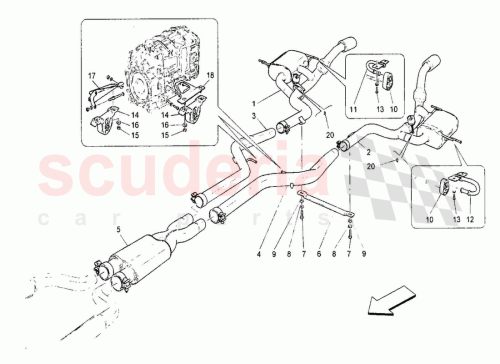 Part Diagram for Maserati 228235