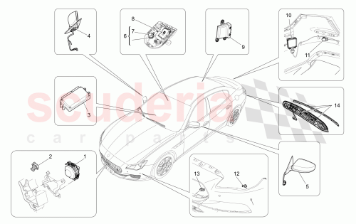 Part Diagram for Maserati 670071819