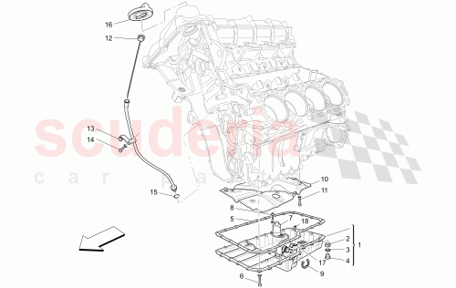 Part Diagram for Maserati 233648