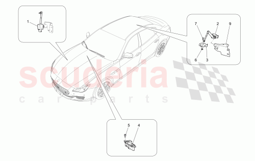 Part Diagram for Maserati 670106564
