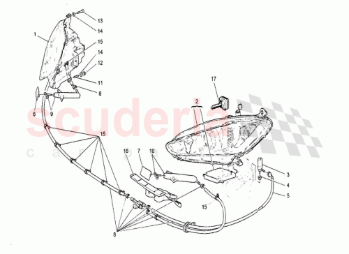 Part Diagram for Maserati 80056400