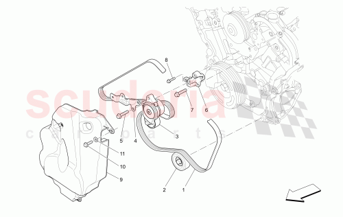 Part Diagram for Maserati 46328519