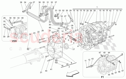 Part Diagram for Maserati 189454