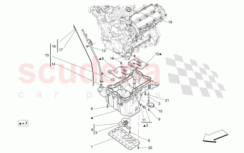 Part Diagram for Maserati 46328810