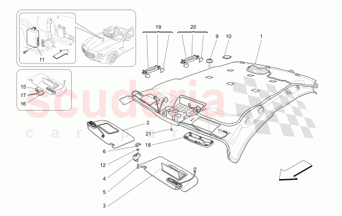 Part Diagram for Maserati 80051731