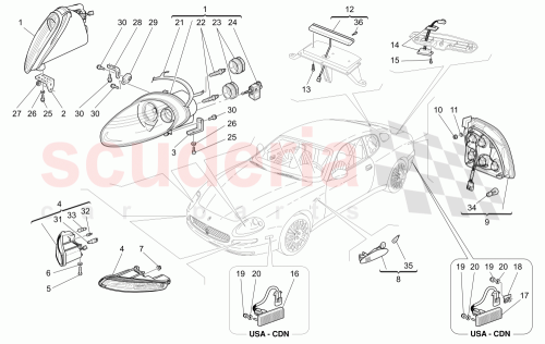 Part Diagram for Maserati 190712043