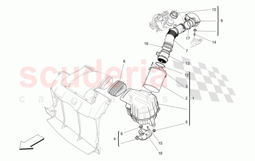 Part Diagram for Maserati 675000501